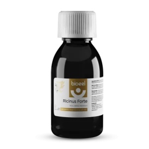 Ulei de ricin, catina cu Vitamina A Ricinus Forte, 80 ml, Bioeel