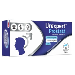 Urexpert Prostata, 30 comprimate filmate, Antibiotice Sa
