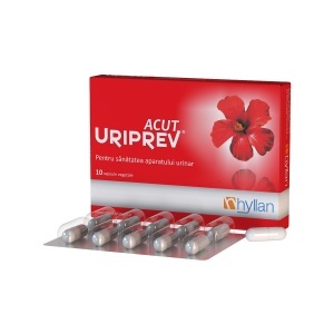 Uriprev Acut, 10 capsule vegetale, Hyllan