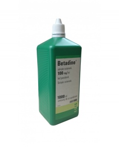 Betadine solutie, 100 mg/ml, 1000 ml, Egis Pharmaceuticals