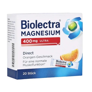 Biolectra Magnesium Direct Ultra, 400 mg, 20 plicuri, Hermes Arzneimittel