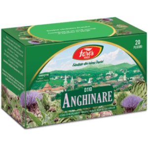 Ceai de Anghinare frunze D110, 20 plicuri, Fares