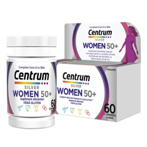 Centrum Silver 50+ pentru femei, 60 comprimate, Haleon