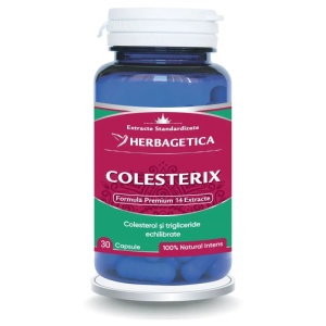 Colesterix, 30 capsule, Herbagetica