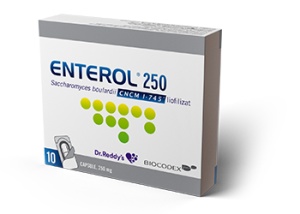 Enterol, 250 mg, 10 capsule, Dr. Reddys