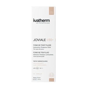 Fond de ten fluid SPF50+ 02 Vanila Joviale, 30 ml, Ivatherm