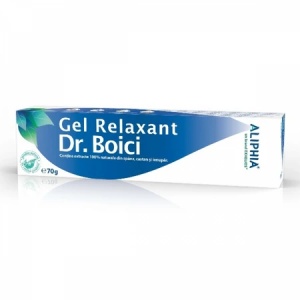 Gel relaxant Aliphia cu spanz, 70 g, Exhelios