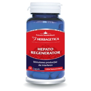 Hepato Regenerator, 30 capsule, Herbagetica