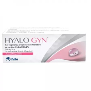Hyalogyn Gel 30 g, 10 aplicatoare, Fidia Farmaceutici
