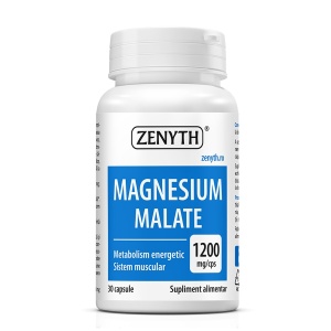Magneziu Malate, 30 capsule, Zenyth