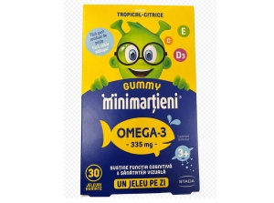 Minimartieni Omega-3 , 30 jeleuri , Walmark