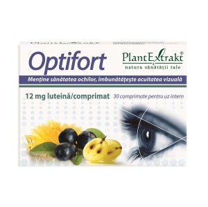 Optifort, 12 mg, 30 comprimate, Plant Extrakt
