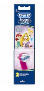 Rezerve periuta electrica EB10-2 pentru fete, 2 capete, Oral B