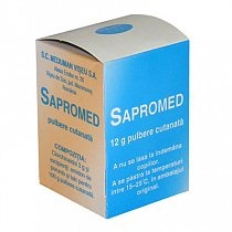 Sapromed pulbere cutanata, 12 g, Meduman