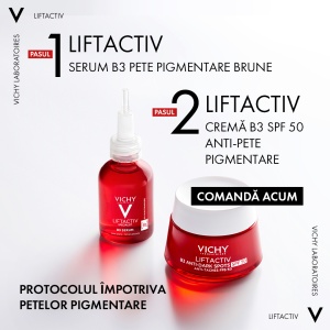 Ser pentru corectarea petelor pigmentare brune Liftactiv B3, 30 ml, Vichy - Img 4