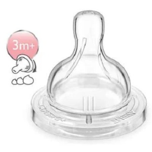 Set 2 tetine clasice cu debit variabil SCF635/27, 2 bucati, Philips Avent