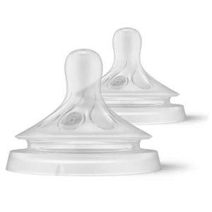 Set tentine cu debit pentru hrana consistenta +6 luni SCY966/02 Natural Response SCY966/02, 2 bucati, Philips Avent