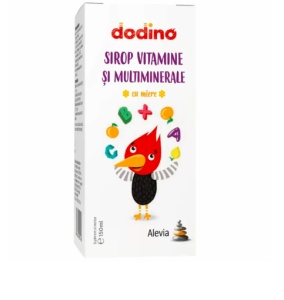 Sirop vitamine si multiminerale Dodino, 150 ml, Alevia
