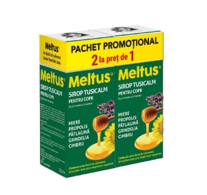 Solacium Meltus Sirop Tusicalm Copii 100ml Pachet 1+1 Gratis - Img 2