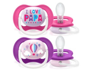Suzete ultra air Philips Avent, 6-18 luni, 2 bucati, SCF080/04, Philips - Img 3