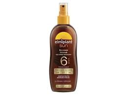 Ulei spray pentru bronzare accelerată SPF6, 150 ml, Elmiplant