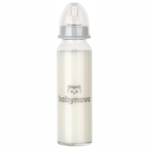 Biberon din sticla, 240ml, Baby Nova