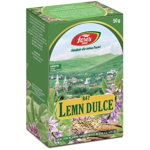 Ceai din radacina de Lemn Dulce R 47, 50 g, Fares