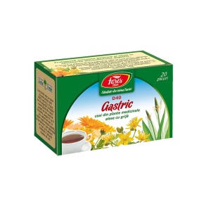 Ceai Gastric D40, 20 plicuri, Fares