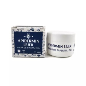 Crema lejera pentru zi, 50 ml, Apidermin