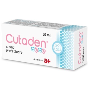 Crema protectoare Cutaden Bebe, 50 g, Antibiotice SA
