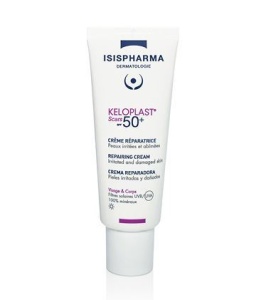 Crema reparatoare Keloplast Scars SPF 50+, 40 ml, Isispharma