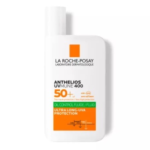 Fluid cu protectie solara SPF 50+ pentru fata Anthelios UVmune 400 Oil Control, SPF 50+, 50 ml, La Roche-Posay