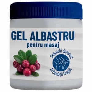 Gel Albastru Genunchi Durerosi Si Articulatii Fragile , 500ml , PHARMAHERBAL