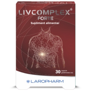Livcomplex Forte, 30 capsule, Laropharm