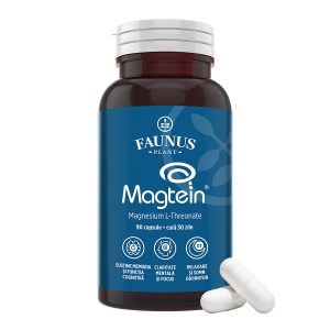 Magneziu L-treonat Magtein, 90 capsule, Faunus