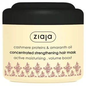 Masca fortifianta pantru par uscat si deteriorat Cashmere, 200 ml, Ziaja