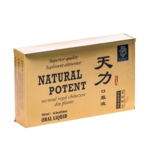 Natural Potent, 6 fiole, China