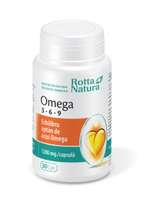 Omega 3-6-9, 30 capsule, Rotta Natura