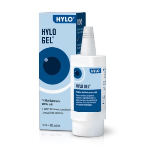 Picaturi lubrifiante pentru ochi Hylo-Gel, 10 ml, Ursapharm