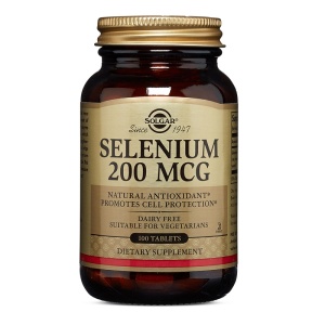 Seleniu 200 mcg, 50 tablete, Solgar