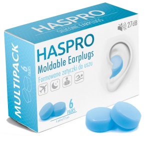 Set Dopuri pentru Urechi Mold 6P - Haspro Moldable Earplugs - Img 1