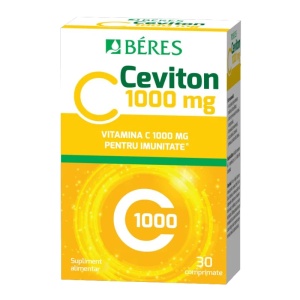 Vitamina C 1000 mg, Ceviton, 30 comprimate, Beres Pharmaceuticals