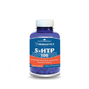5 HTP 100 Zen Forte, 60 capsule, Herbagetica