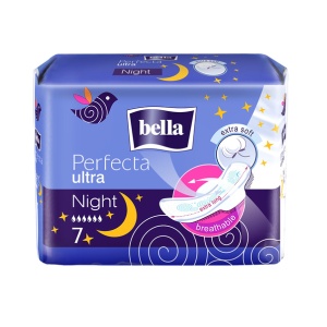 Absorbante de noapte Perfecta Ultra Night, 7 bucati, Bella