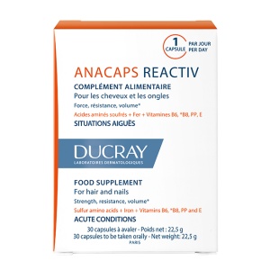 Anacaps Reactiv, 30 capsule, Ducray