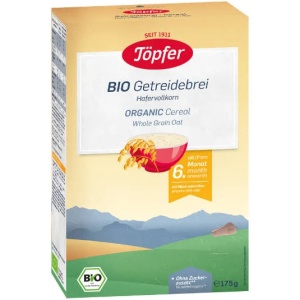Cereale din ovaz integral, +6 luni, 175 gr, Topfer