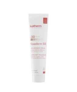 Crema de fata cu pigment si SPF 30 pentru piele cuperozica cu roseata Rosederm BB, 30 ml, Ivatherm