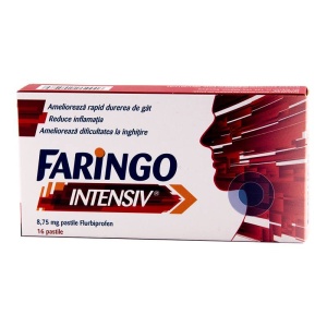 Faringo Intensiv, 8.75 mg, 16 pastile, Terapia