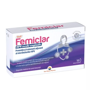 Femiclar HPV, 10 ovule, Sun Wave