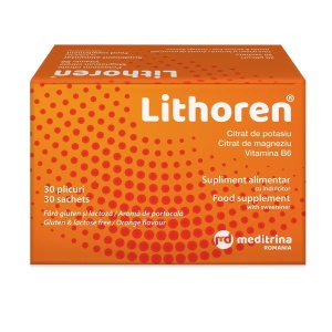 Lithoren, 30 plicuri, Valeo Farma